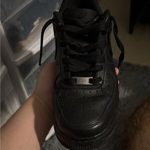 Nike AirForce 1 ‘07 Black Size 8.5 Used Condition W/ No Box Authentic